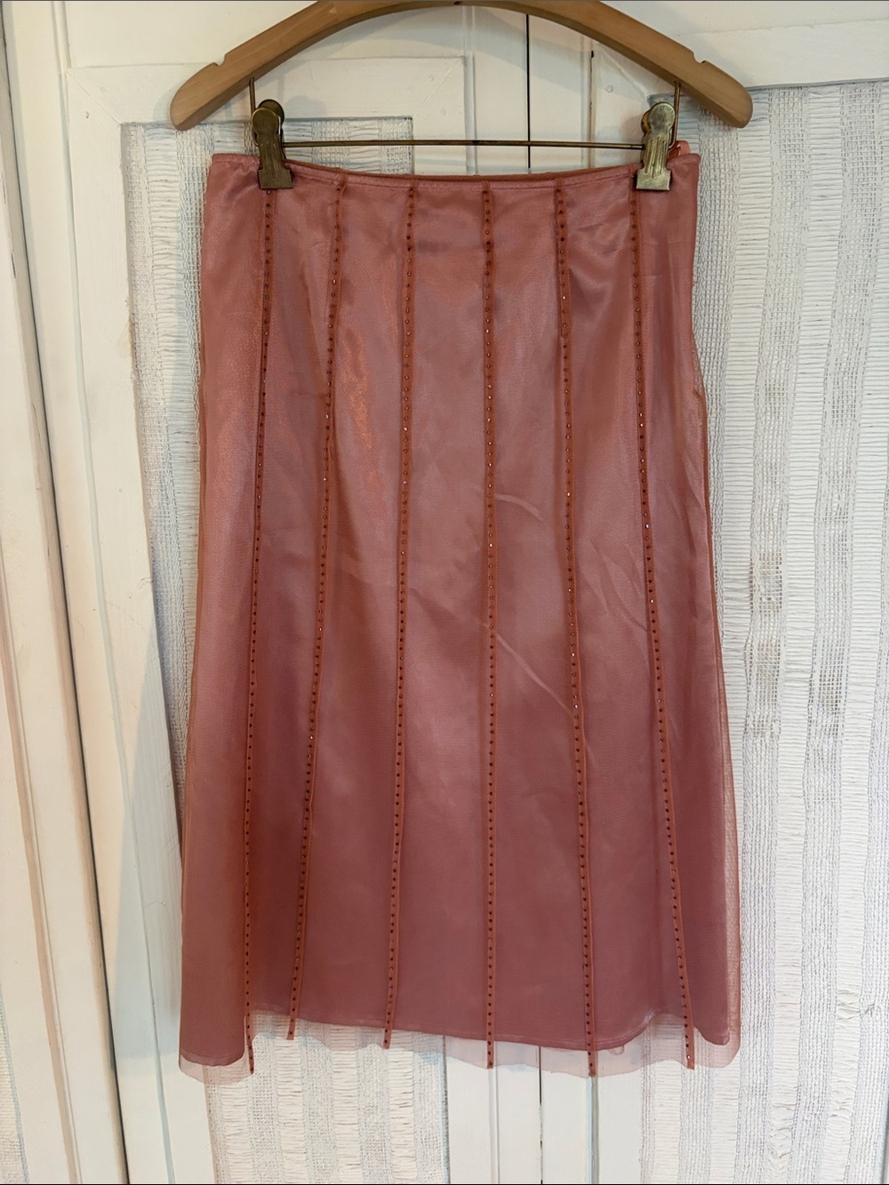 Lk Bennett Womens y2k slip skirt, Pink size small